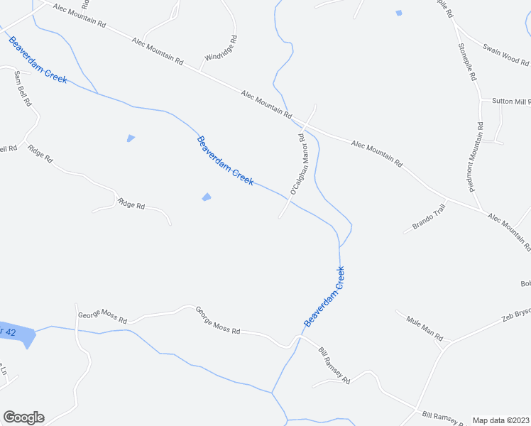 map of restaurants, bars, coffee shops, grocery stores, and more near 399 O'Calghan Manor Road in Clarkesville