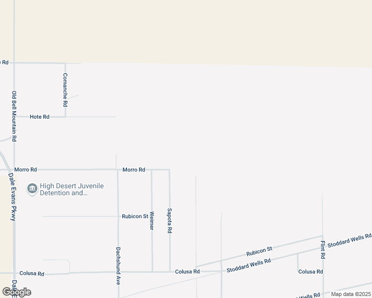 map of restaurants, bars, coffee shops, grocery stores, and more near Morro Road in Apple Valley