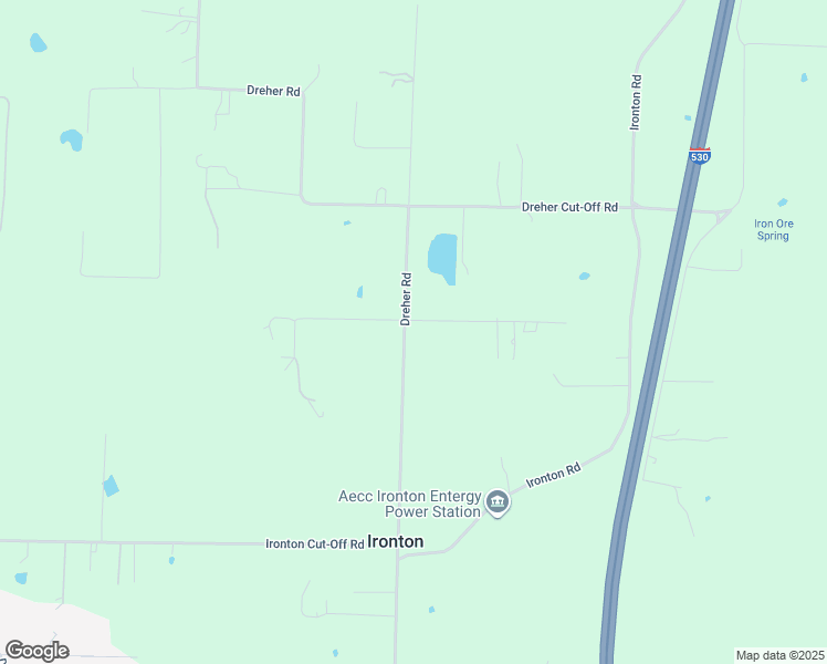 map of restaurants, bars, coffee shops, grocery stores, and more near 12810 Dreher Road in Little Rock