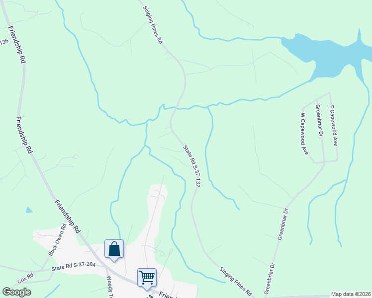 map of restaurants, bars, coffee shops, grocery stores, and more near 104 Chapman Place in Seneca