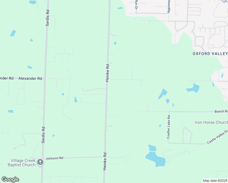 map of restaurants, bars, coffee shops, grocery stores, and more near 12119-12269 Heinke Rd in Little Rock