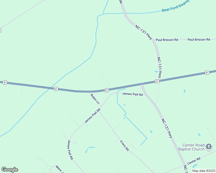 map of restaurants, bars, coffee shops, grocery stores, and more near 9480 J B Carroll Lane in Bladenboro