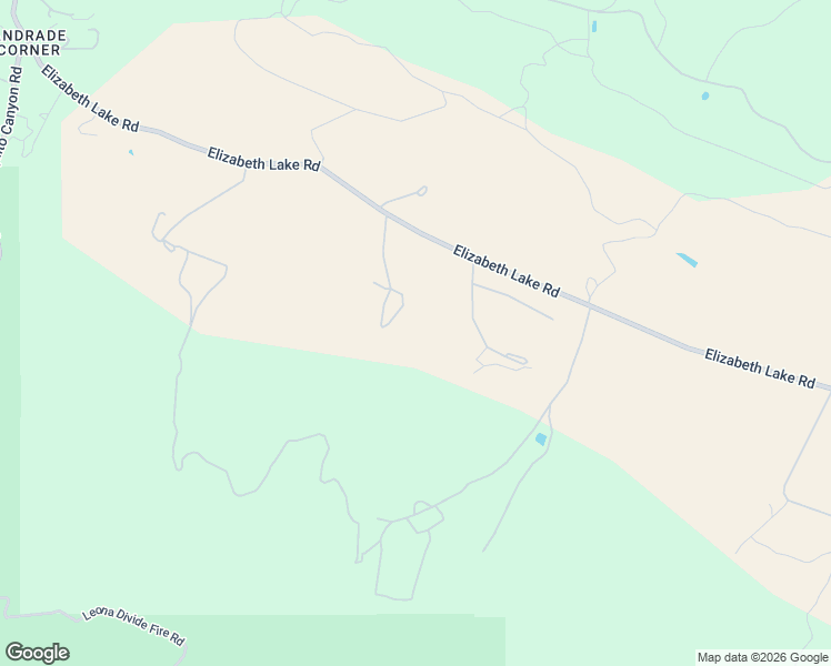 map of restaurants, bars, coffee shops, grocery stores, and more near 13136 Elizabeth Lake Road in Leona Valley