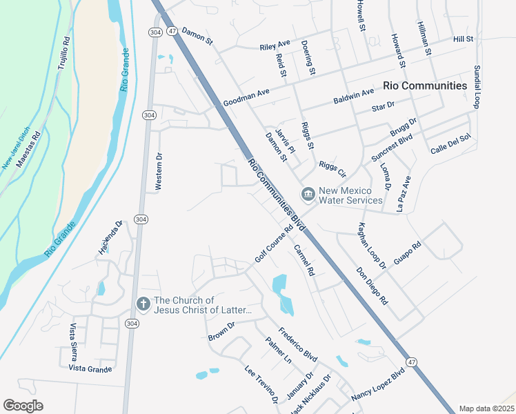 map of restaurants, bars, coffee shops, grocery stores, and more near 604 Carmel Road in Rio Communities