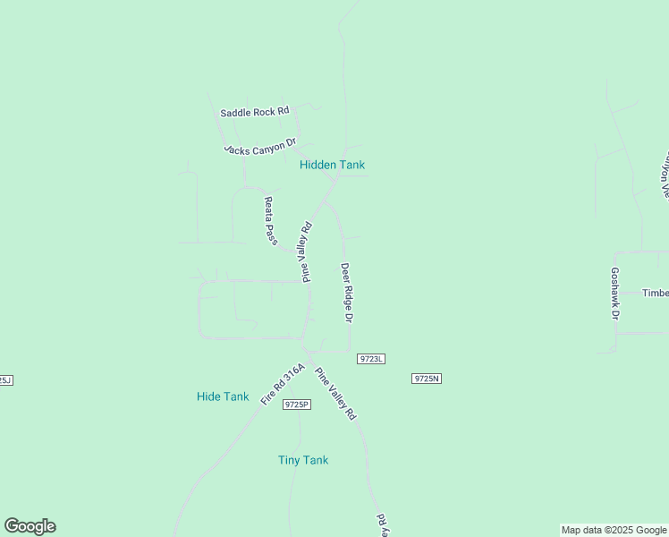 map of restaurants, bars, coffee shops, grocery stores, and more near 2199 Pine Valley Road in Happy Jack