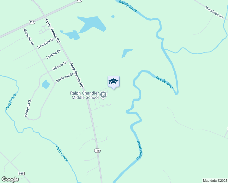 map of restaurants, bars, coffee shops, grocery stores, and more near 4231 Fork Shoals Road in Simpsonville