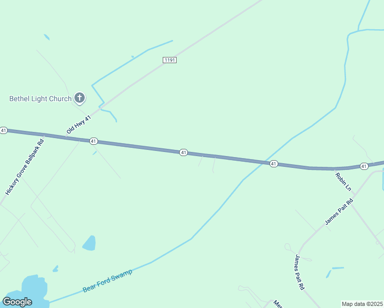 map of restaurants, bars, coffee shops, grocery stores, and more near 10327 North Carolina 41 in Bladenboro
