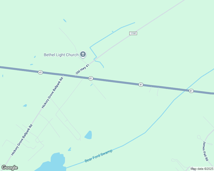 map of restaurants, bars, coffee shops, grocery stores, and more near 10665 North Carolina 41 in Bladenboro
