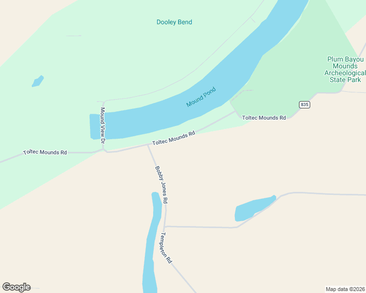 map of restaurants, bars, coffee shops, grocery stores, and more near 1645 Toltec Mounds Road in England