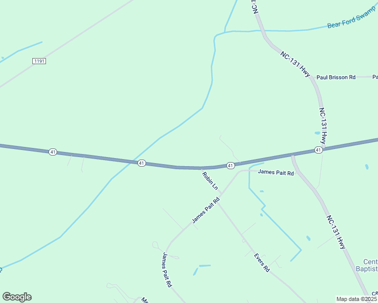 map of restaurants, bars, coffee shops, grocery stores, and more near 9794 North Carolina 41 in Bladenboro