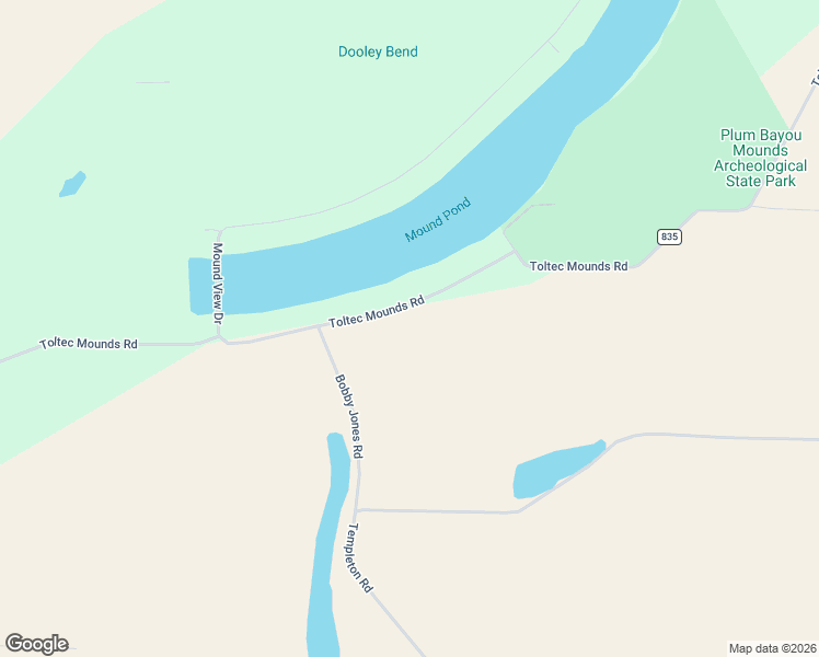 map of restaurants, bars, coffee shops, grocery stores, and more near 1645 Toltec Mounds Road in England