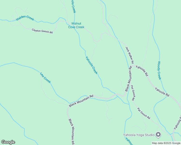 map of restaurants, bars, coffee shops, grocery stores, and more near 5745 Black Mountain Road in Dahlonega