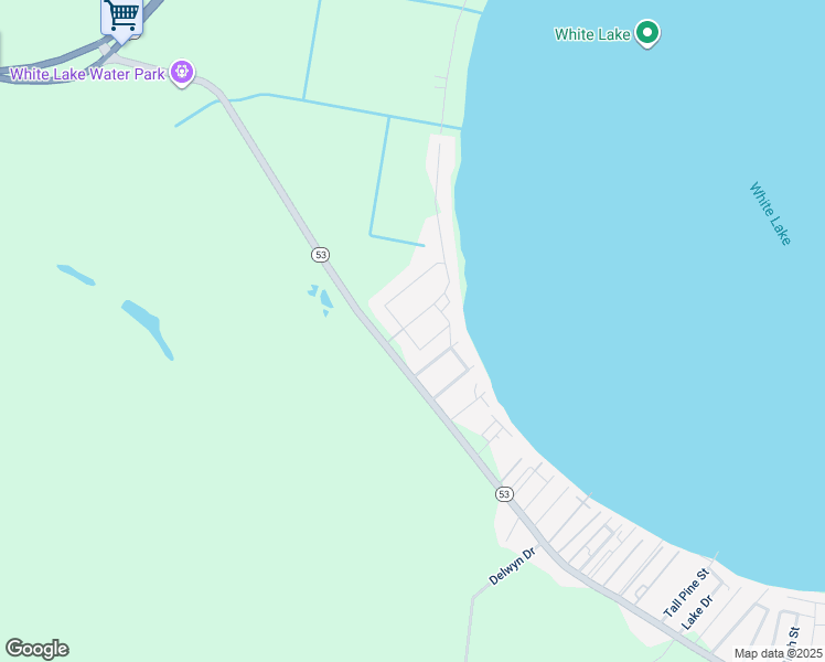 map of restaurants, bars, coffee shops, grocery stores, and more near 68 Lake Shore Drive in Elizabethtown
