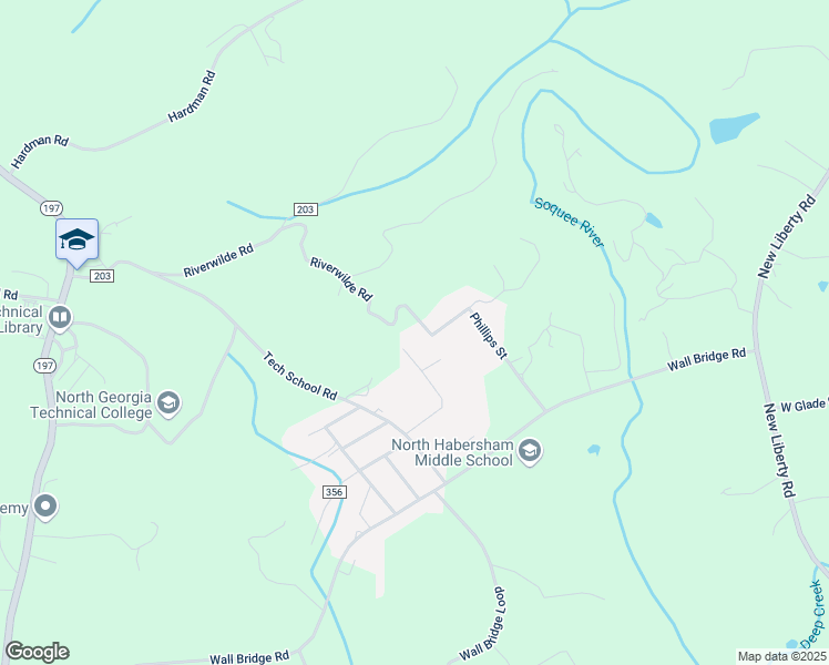 map of restaurants, bars, coffee shops, grocery stores, and more near 234 Settlers Point in Clarkesville