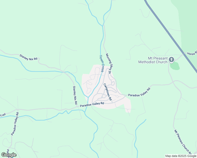 map of restaurants, bars, coffee shops, grocery stores, and more near 41 Speckled Trout Drive in Cleveland