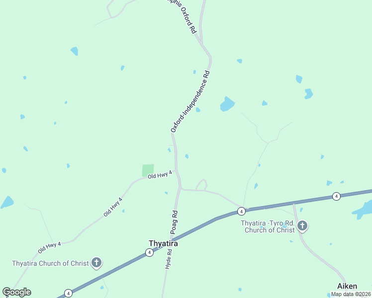 map of restaurants, bars, coffee shops, grocery stores, and more near 558 Old Memphis Oxford Road in Coldwater