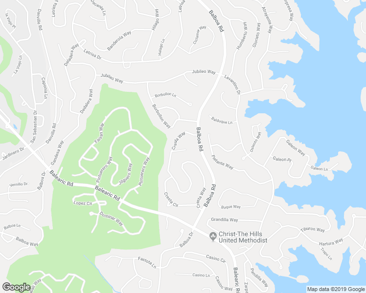 map of restaurants, bars, coffee shops, grocery stores, and more near 2 Cresta Lane in Hot Springs Village