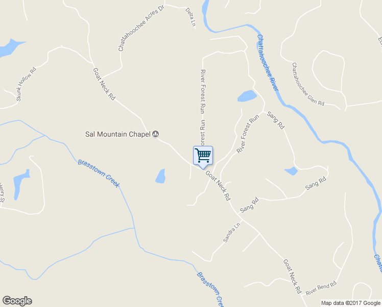 map of restaurants, bars, coffee shops, grocery stores, and more near 1468 Goat Neck Road in Cleveland