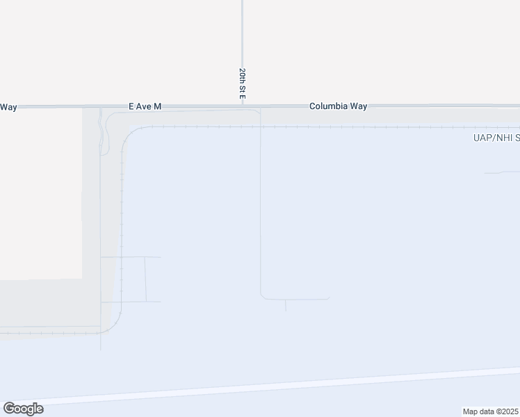 map of restaurants, bars, coffee shops, grocery stores, and more near 20 Street East in Palmdale