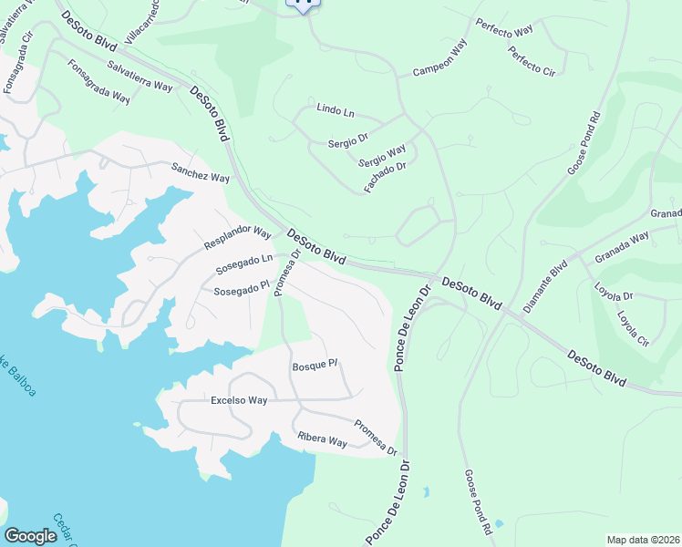 map of restaurants, bars, coffee shops, grocery stores, and more near 15 Promesa Lane in Hot Springs Village