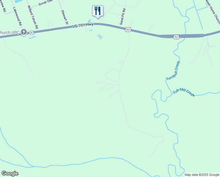 map of restaurants, bars, coffee shops, grocery stores, and more near 62 Mary C Drive in Elizabethtown