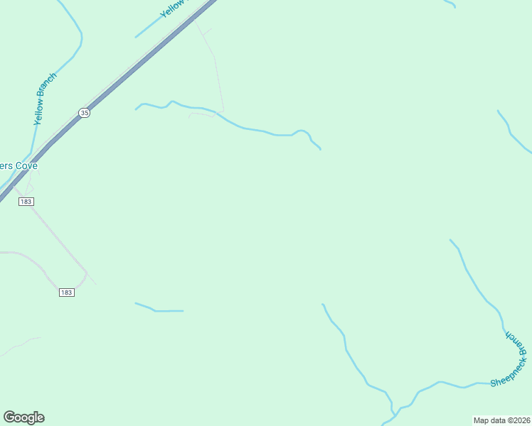map of restaurants, bars, coffee shops, grocery stores, and more near County Road 183 in Woodville