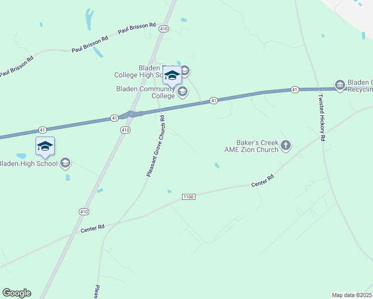 map of restaurants, bars, coffee shops, grocery stores, and more near 164 Stephies Way in Bladenboro