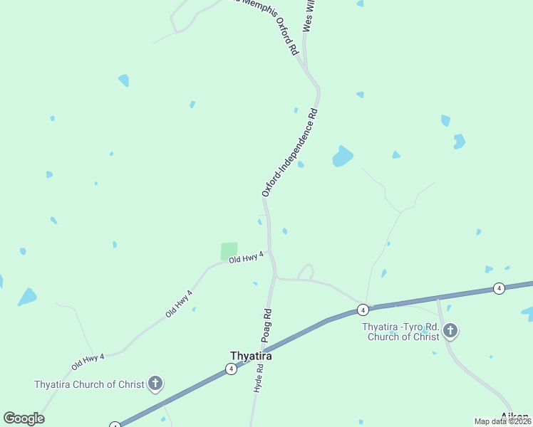 map of restaurants, bars, coffee shops, grocery stores, and more near 558 Old Memphis Oxford Road in Coldwater