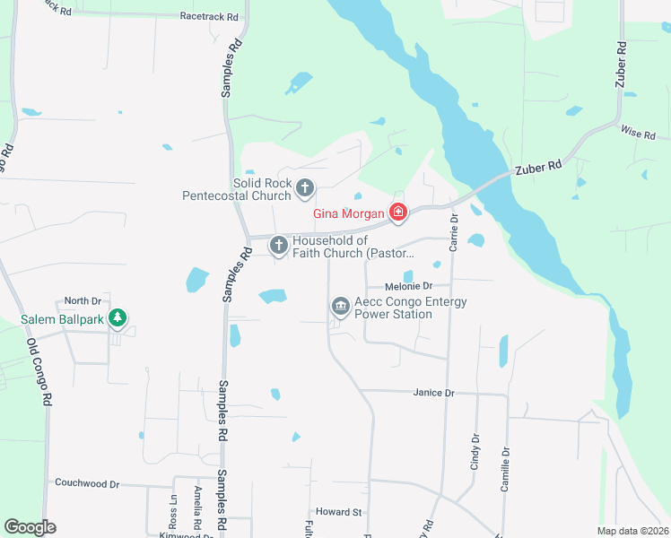 map of restaurants, bars, coffee shops, grocery stores, and more near 8416 Hart Road in Benton