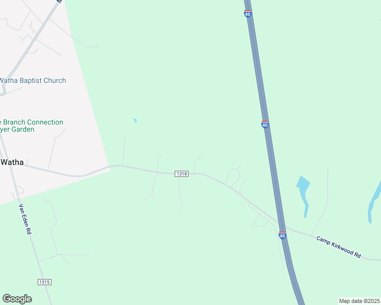 map of restaurants, bars, coffee shops, grocery stores, and more near 71 Bunker Hill Lane in Pender County