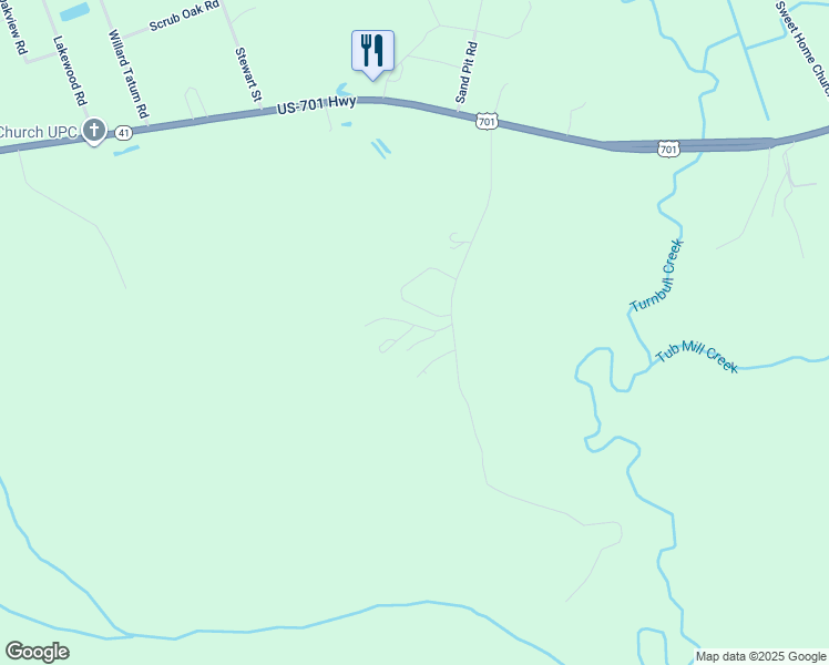 map of restaurants, bars, coffee shops, grocery stores, and more near 62 Mary C Drive in Elizabethtown