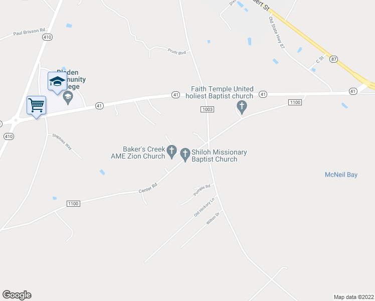 map of restaurants, bars, coffee shops, grocery stores, and more near 652 Center Road in Elizabethtown