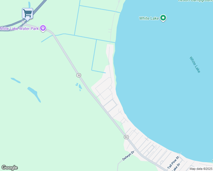 map of restaurants, bars, coffee shops, grocery stores, and more near 149 Lake Shore Drive in Elizabethtown