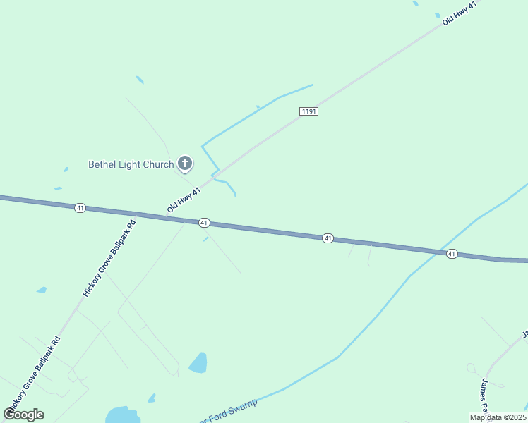 map of restaurants, bars, coffee shops, grocery stores, and more near 10402 North Carolina 41 in Bladenboro
