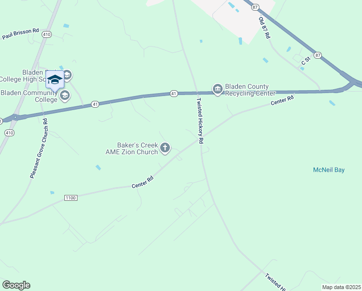map of restaurants, bars, coffee shops, grocery stores, and more near 652 Center Road in Elizabethtown