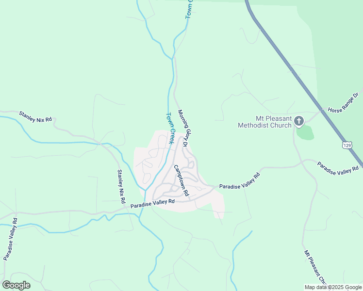 map of restaurants, bars, coffee shops, grocery stores, and more near 171 Paradise Valley Road in Cleveland