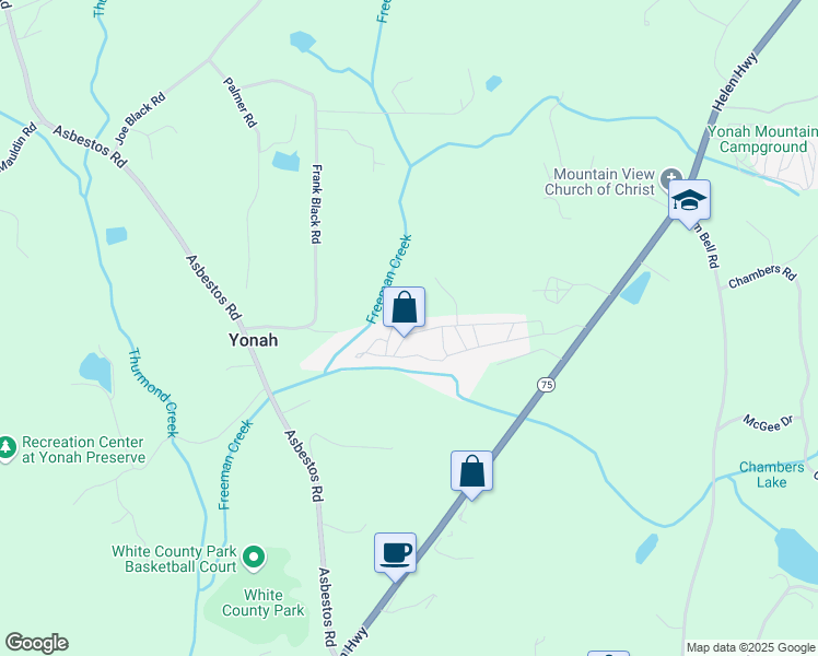map of restaurants, bars, coffee shops, grocery stores, and more near 71 Stag Leap Drive in Cleveland