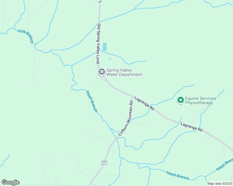 map of restaurants, bars, coffee shops, grocery stores, and more near Old Spring Valley Loop in Leighton