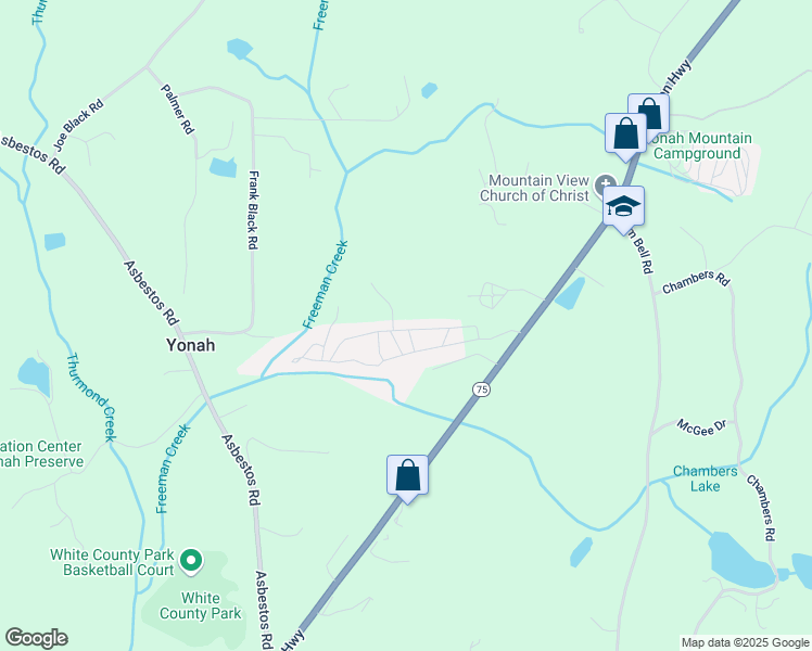 map of restaurants, bars, coffee shops, grocery stores, and more near 205 Stag Leap Drive in Cleveland
