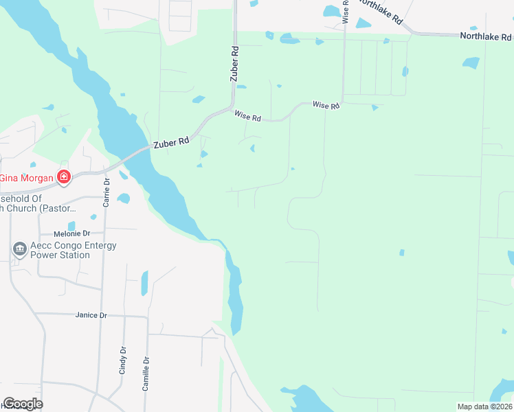 map of restaurants, bars, coffee shops, grocery stores, and more near 8711 Amber Lane in Alexander
