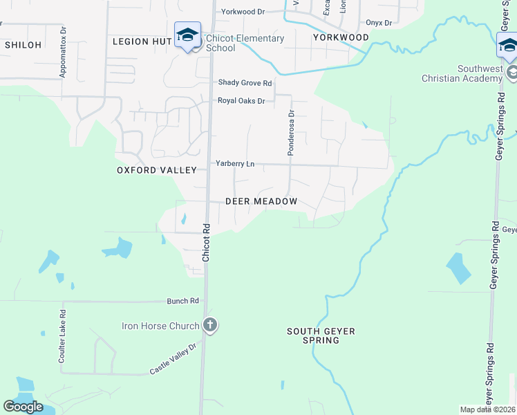 map of restaurants, bars, coffee shops, grocery stores, and more near 4 Fawns Point Cove in Little Rock