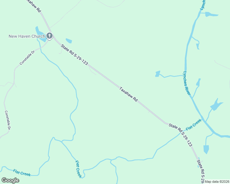 map of restaurants, bars, coffee shops, grocery stores, and more near 9588 Taxahaw Road in Jefferson