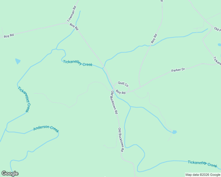 map of restaurants, bars, coffee shops, grocery stores, and more near 16 Old Bucktown Road in Ellijay