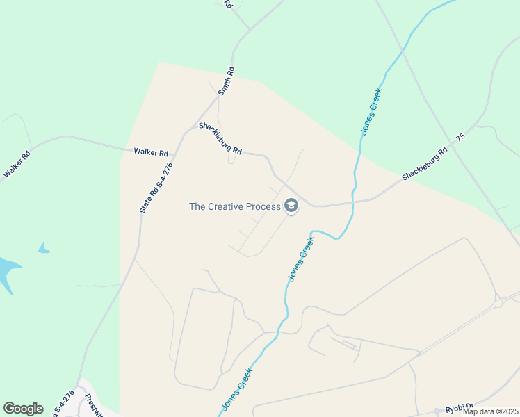 map of restaurants, bars, coffee shops, grocery stores, and more near 115 Cypress Hollow Drive in Anderson