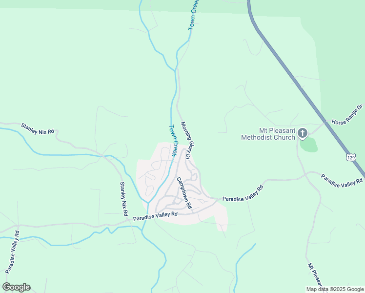 map of restaurants, bars, coffee shops, grocery stores, and more near 533 Hidden Valley Road in Cleveland