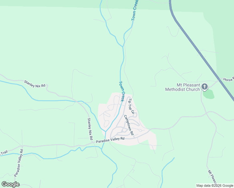 map of restaurants, bars, coffee shops, grocery stores, and more near 234 Paradise Valley Road in Cleveland