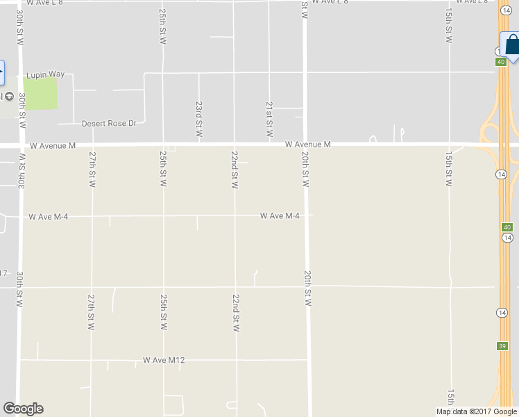 map of restaurants, bars, coffee shops, grocery stores, and more near 2123 West Avenue M-4 in Palmdale