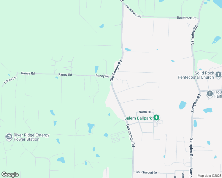 map of restaurants, bars, coffee shops, grocery stores, and more near 8645 Congo Road in Benton