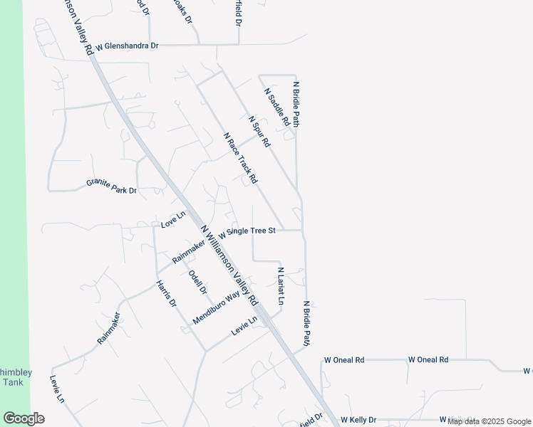 map of restaurants, bars, coffee shops, grocery stores, and more near 6980 North Race Track Road in Prescott
