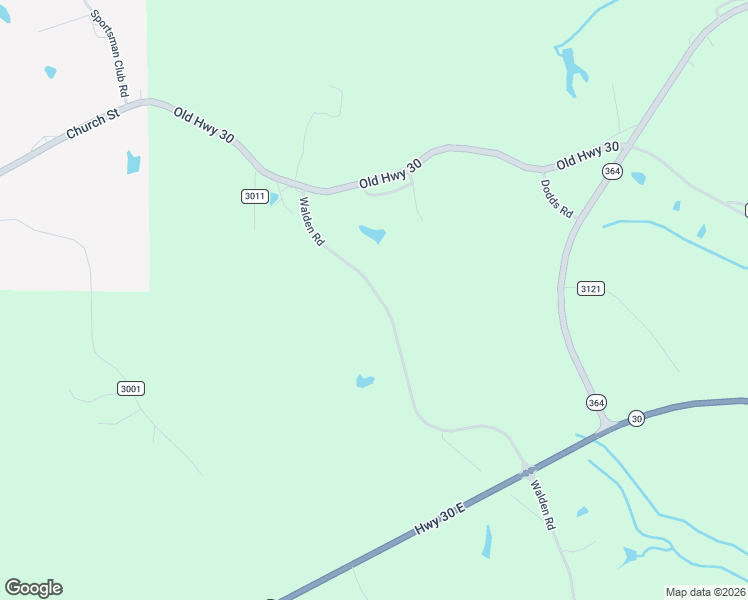map of restaurants, bars, coffee shops, grocery stores, and more near 31 Walden Road in Booneville